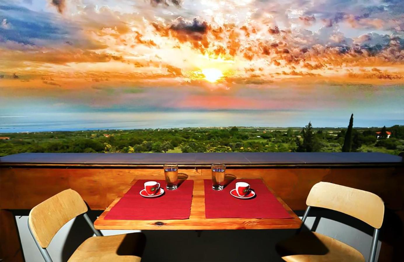 Panoramaloft - Quality, View, Sea & Mountain Apartment Litochoron Bagian luar foto
